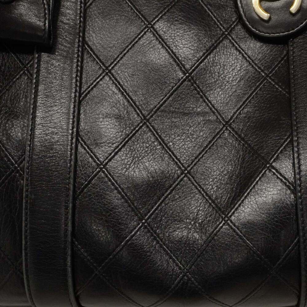 Chanel Bicolore Lambskin Handbag, Black, Women's - Picture 9 of 16